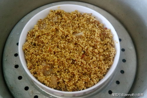 小米排骨蒸著吃，軟糯鮮香，一上桌就搶光！